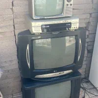 تلویزیون و دستگاه CD