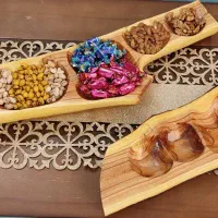 ظروف پذیرایی چوبی