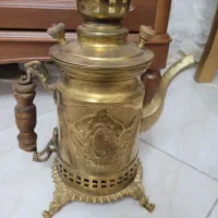 سماور ذغالی برنجی عتیقه
