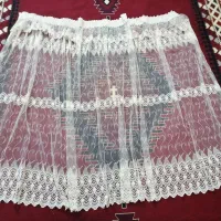 پرده گیپور سفید