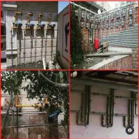 لوله کشی گاز آب و فاضلاب کلی و جزئی