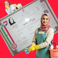 نظافتچی آپارتمان منزل راه پله شرکت خدماتی نظافتی