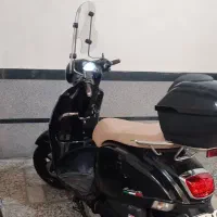 موتور طرح وسپا ۱۵۰ cc  مشکی