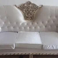 یک دست مبل هفت نفره در حد نو