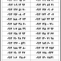 ۰۹۱۲-۱۴۶-۹۱۵۳|سیم‌کارت|نکا, |دیوار