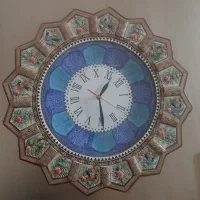 ساعت دیواری میناکاری و خاتم