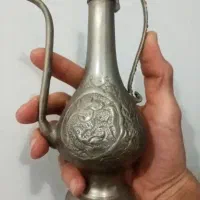 گلاب پاش قدیمی با روکش نقره