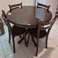 میز غذا خوری ۴ نفره تمام چوب