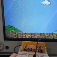 میکرو NES اصلی با لوازم تکمیل بشرط تست
