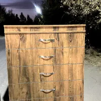 ست میز آرایش کمد دراور جالباسی و آینه قدی