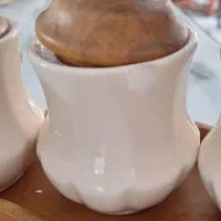 پا سماوری ۷ تیکه سرامیکی