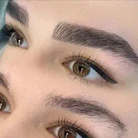 مدل آرایش دائم صورت تتو لب و ابرو چشم