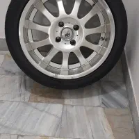 رینگ سایز ۱۷  kh درگی به همراه لاستیک