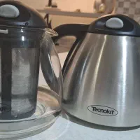 قوری پیرکس و استیل