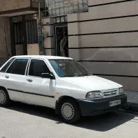 پراید مدل ۸۳ سفید جوان پسند