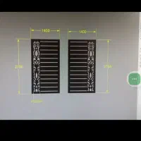 درب فلزی در طرح و اندازه و رنگ دلخواه مشتری