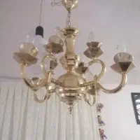 دوعدد لوستر برنج