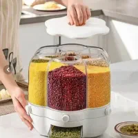 جا حبوباتی چرخشی طرح گل