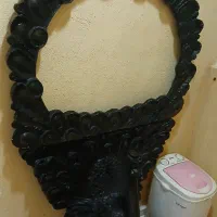 آینه زیبا شکل طاووس