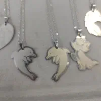 گردنبند طرحدار/ست دوعددی