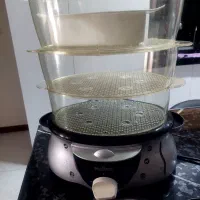 بخارپز سه طبقه