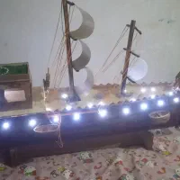 صنایع دستی چوبی (ماکت کشتی)