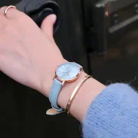 فروش ساعت Daniel Wellington (DW) آبی آسمانی
