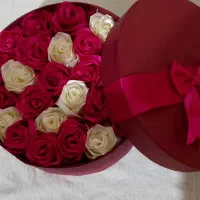 باکس گل ربانی،مصنوعی ، تک شاخه کادویی ، تخفیف ویژه