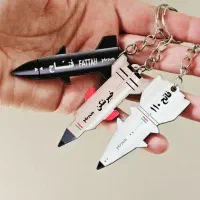 سرکلیدی چوبی طرح موشک بسته ۵۰ عددی