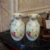 یک جفت گلدان اصل