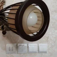لوستر چوبی