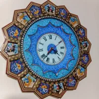 ساعت دیواری خاتم کاری