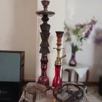 قلیان چوبی و برنجی|صنایع دستی و سایر لوازم تزئینی|فردیس, خیام شرقی|دیوار