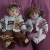 عروسک سرامیک  پنبه دختر پسر