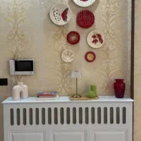 دیوارکوب های برجسته سفالی جذاب