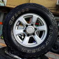 رینگ و لاستیک کاپرا 6 پیچ سایز 16