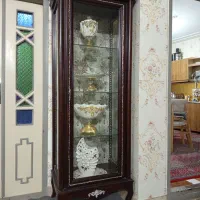 بوفه تمیزمرتب باظروف داخلش