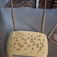 مودم tplink دو انتنه چهار پورته تمیز
