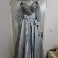 لباس مجلسی فنر دوزی شده مناسب عروس و بستگان نزدیک