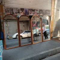 قاب آینه گنبدی چوب روس