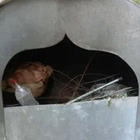 منقل زغالی دیواری