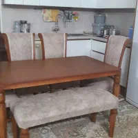 میز غذا خوری شش نفره