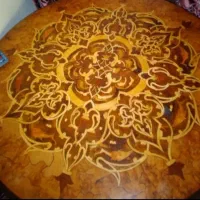 میز معرق گرد بسیار شیک و زیبا