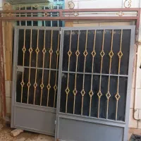 درب حیاط دولنگه