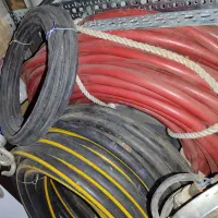 شیلنگ صدمتری کفکش و پمپ اب