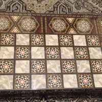 تخته نرد ،چوب اصل گردو. دوبار بازی شده کلا