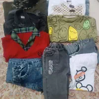 تعدادی لباس پسرانه و دخترانه کاملا نو