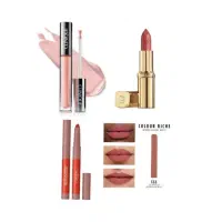 رژلب لورآل LOREAL و برق لب مایع کلینیک Clinique