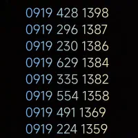 سیم‌کارت ۰۹۱۹ تاریخ تولدی