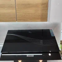 هود شیشه ای مورب